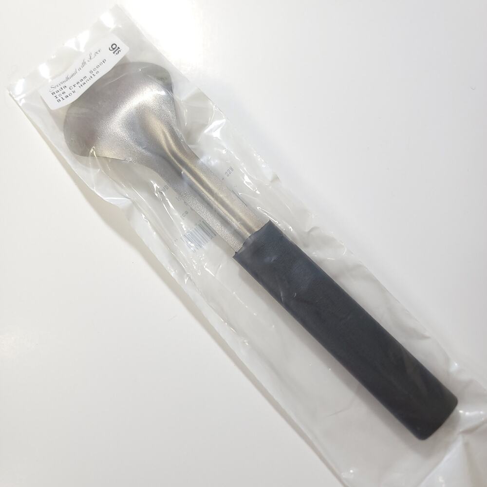Rada Ice Cream Scoop Black Kitchen Utensil Dessert Handle New in Package​